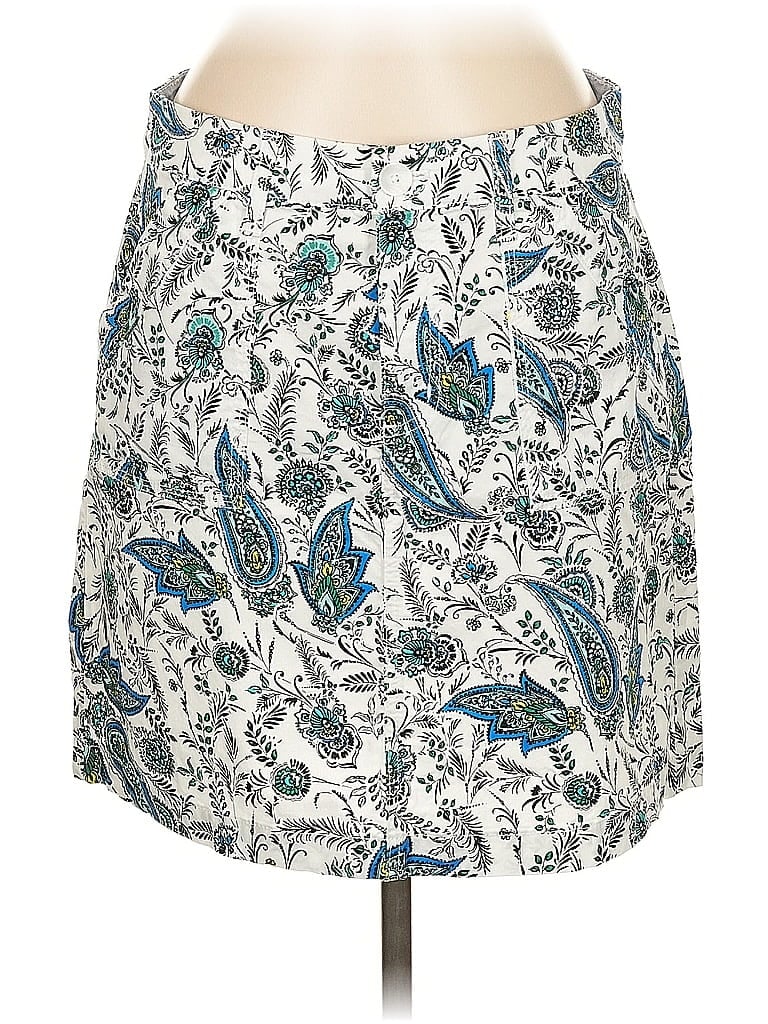 Pre-owned Croft & Barrow Casual Skirt In Blue
