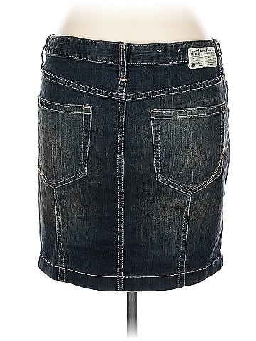 Converse One Star Denim Skirt (view 2)