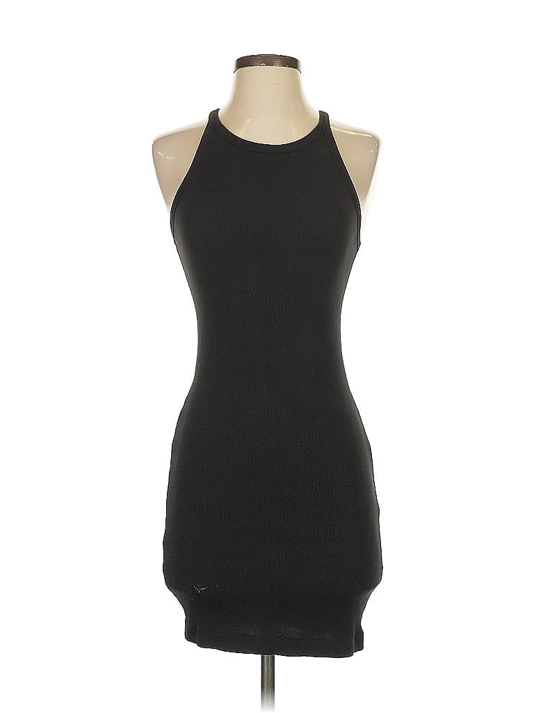 Pre-owned Denim Forum Casual Dress In Black