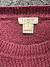 J.Crew Factory Store Solid Burgundy Pullover Sweater Size S - photo 7