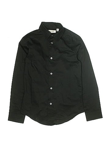 Calvin Klein Long Sleeve Button-Down Shirt (view 1)