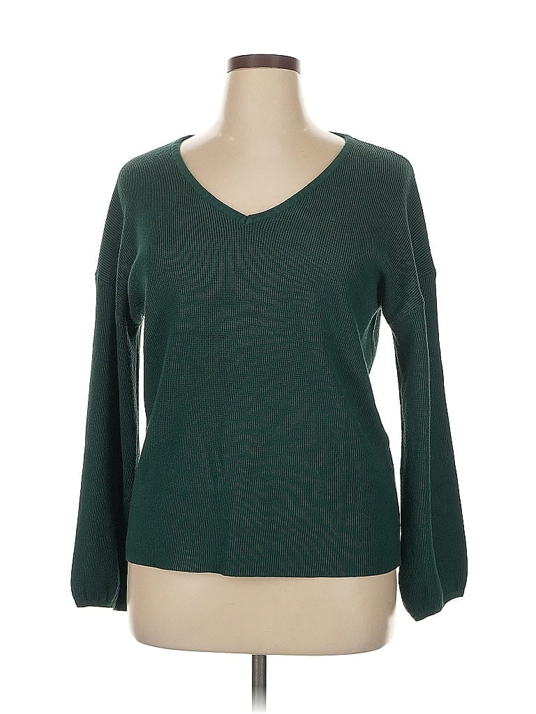 Pre-owned Unbranded Pullover Sweater In Green