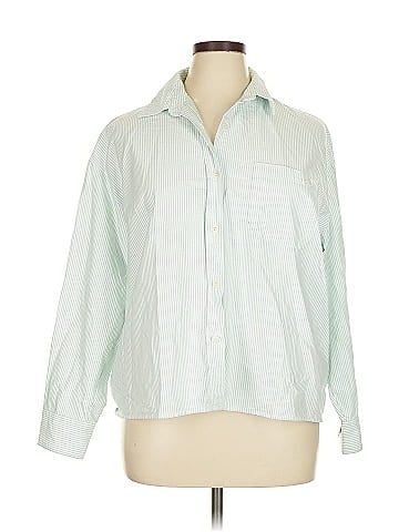 Djerf Avenue Long Sleeve Button-Down Shirt (view 1)