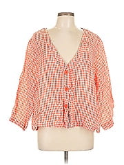 Flax 3/4 Sleeve Blouse