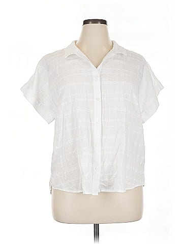 Lucky Brand Short Sleeve Blouse (view 1)