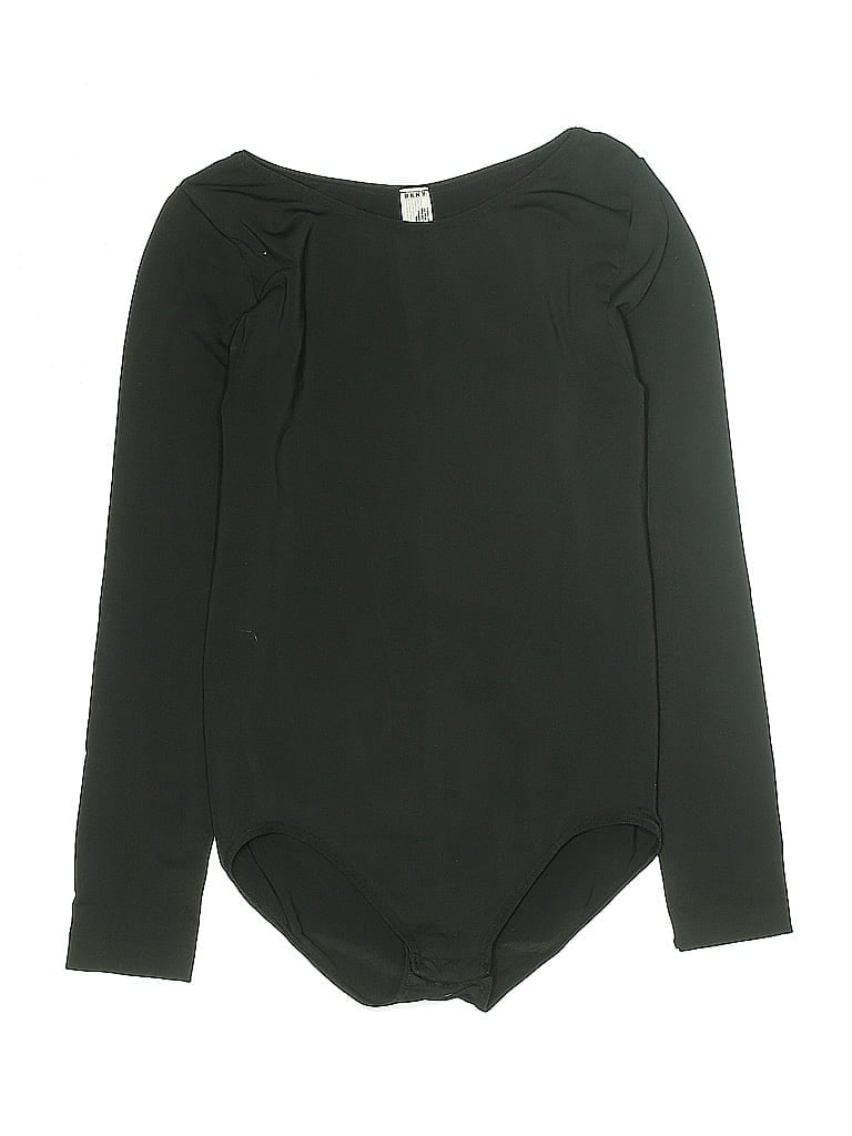 Click to view more detailed imagery on our partner's website Pre-owned Dkny Long Sleeve Top Black Open Neckline Tops