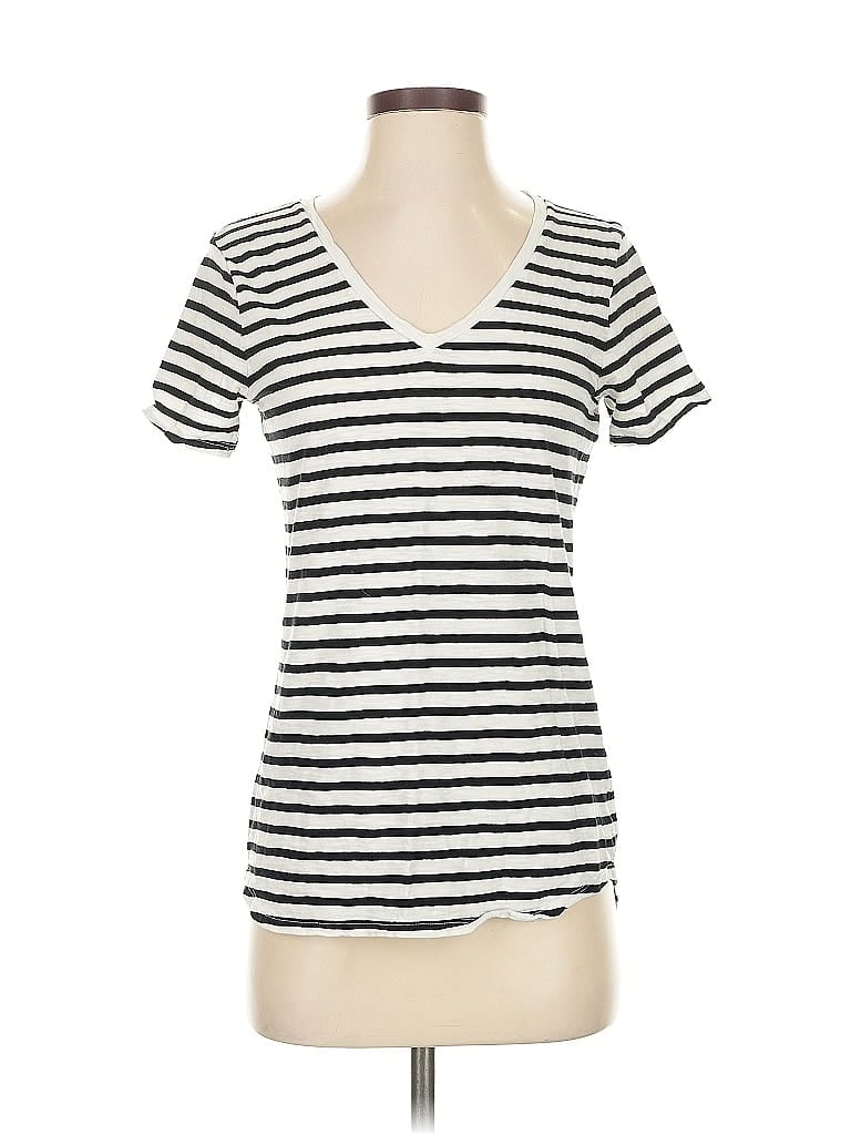 Pre-owned Old Navy Short Sleeve T-shirt In White