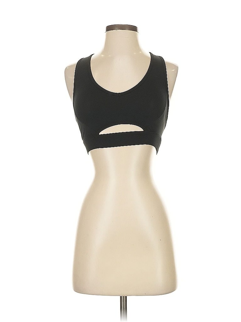 Fabletics Tank Top Black Strapless Neckline Tops In Black