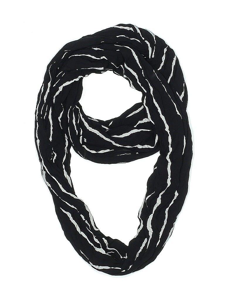 Pre-owned Assorted Brands Scarf In Black
