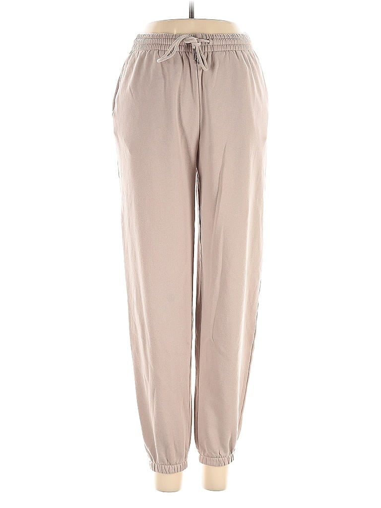 Pre-owned H&m Casual Pants In Brown