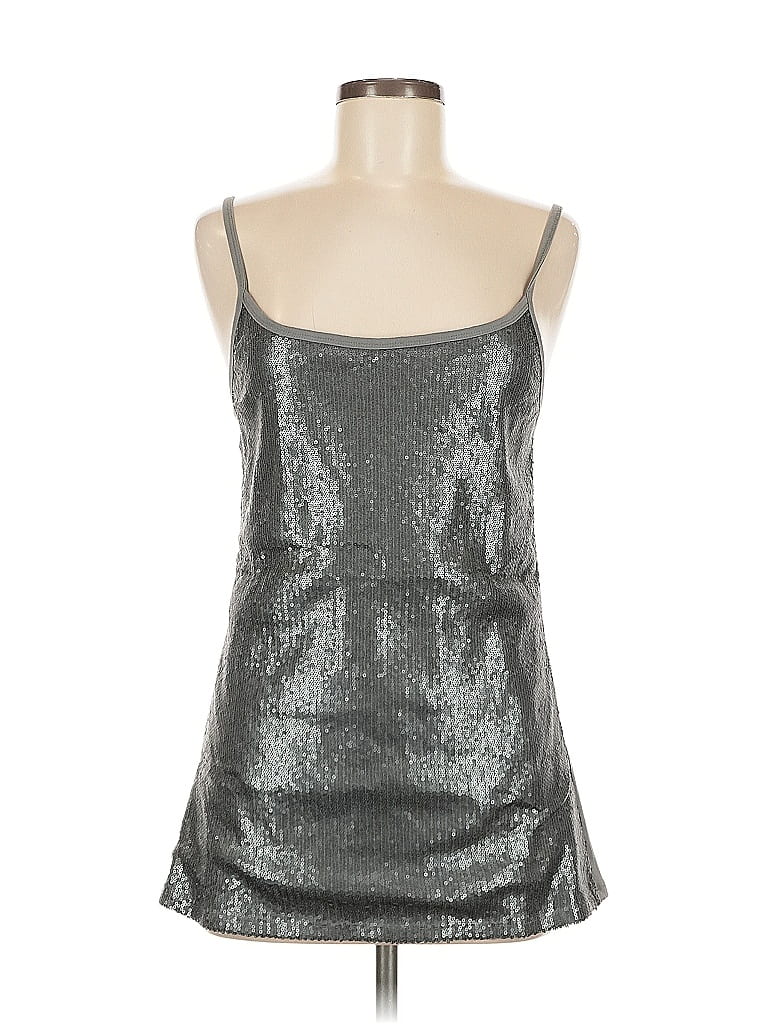 Pre-owned Torrid Tank Top Gray Strapless Neckline Tops