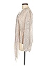 Marchesa Voyage 100% Polyester Silver Long Sleeve Blouse Size 6 - photo 5