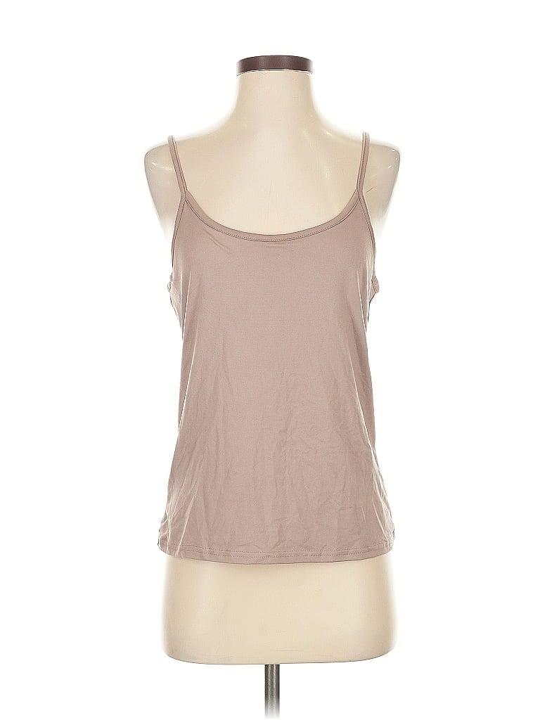 Pre-owned Born Tank Top Brown Strapless Neckline Tops