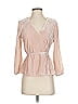 J.Crew Pink 3/4 Sleeve Blouse Size 0 - photo 1