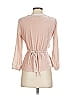 J.Crew Pink 3/4 Sleeve Blouse Size 0 - photo 2