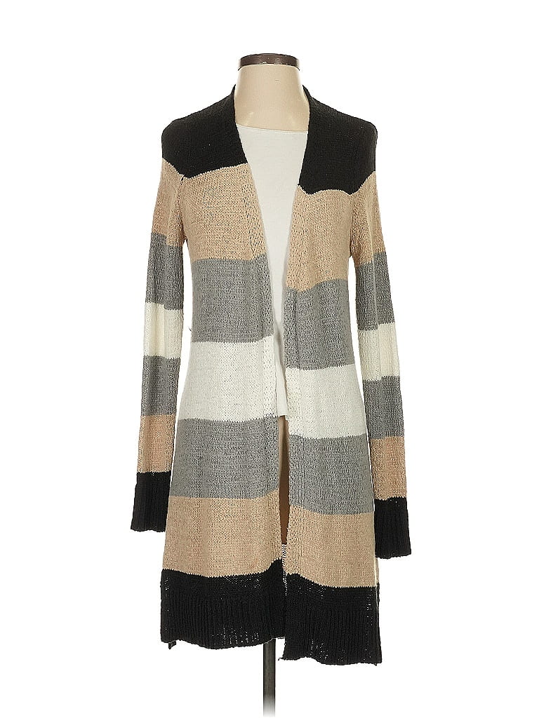 Pre-owned T Tahari Cardigan Sweater In Brown