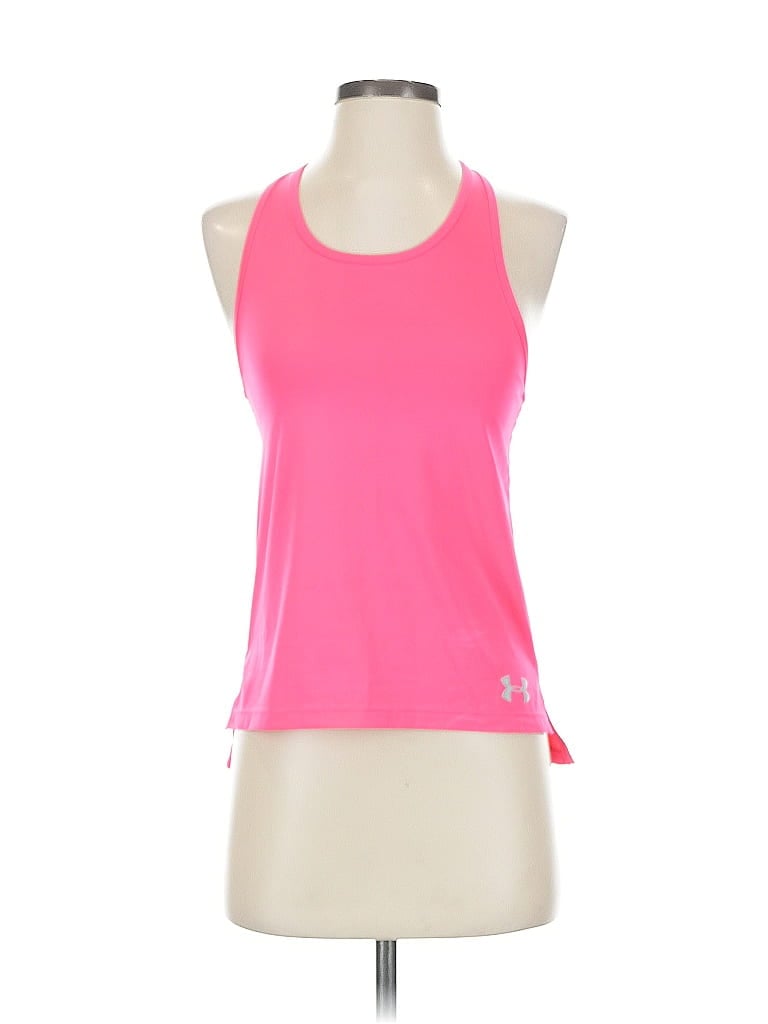 Pre-owned Under Armour Active Tank Top In Pink