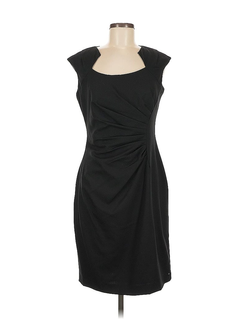 Pre-owned Calvin Klein Cocktail Dress In Black