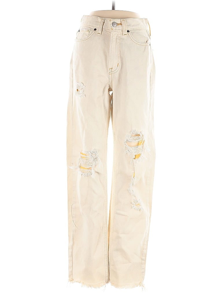 Pre-owned Bdg Jeans In White