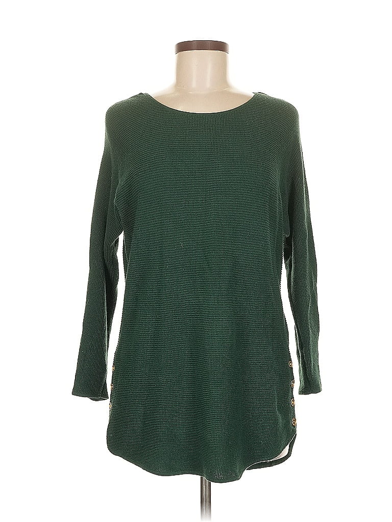 Pre-owned Michael Michael Kors Pullover Sweater In Green