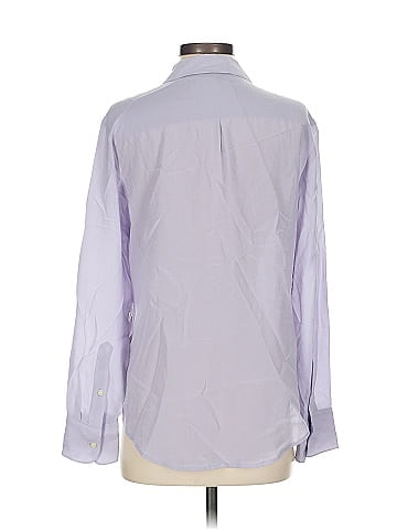 Madewell Long Sleeve Silk Top (view 2)