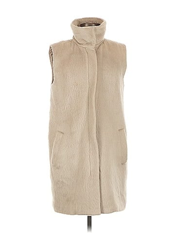 Theory Faux Fur Vest (view 1)
