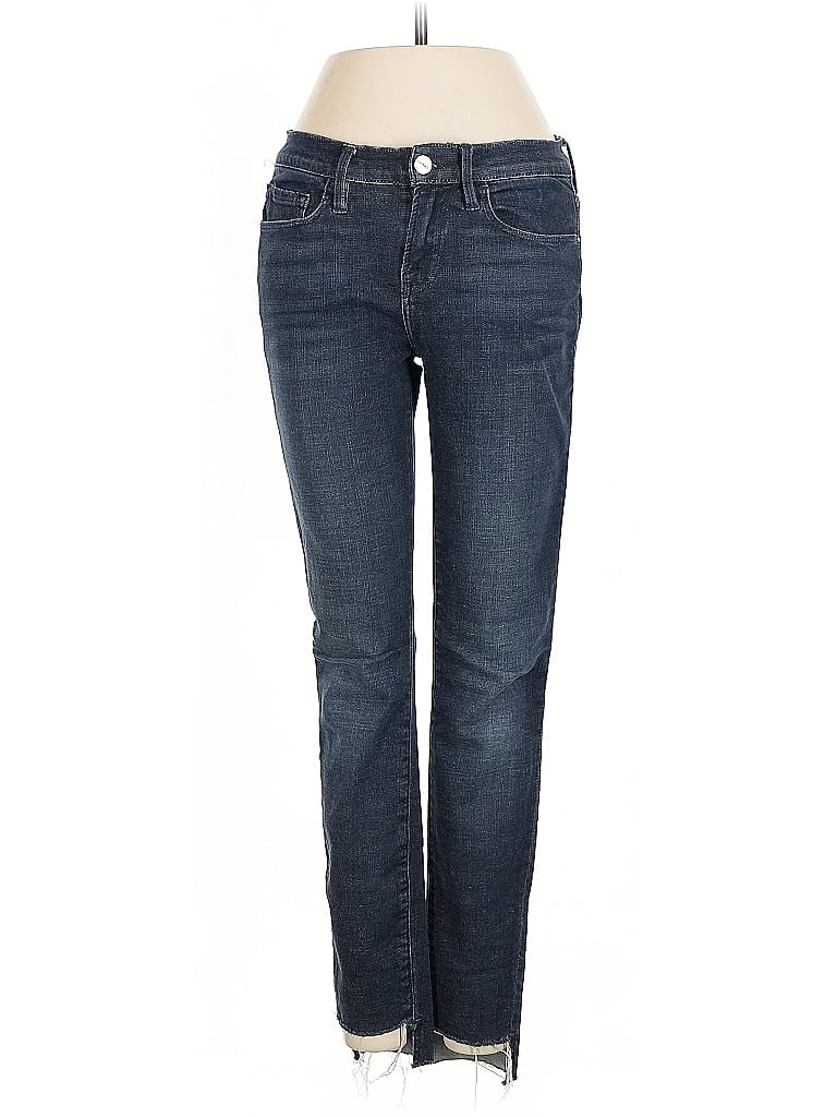 FRAME Denim Hearts Blue Jeans Size 26 waist - photo 1