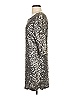 Lauren Conrad 100% Polyester Metallic Silver Cocktail Dress Size XS - photo 5