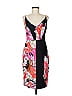 Black Halo Graphic Black Cocktail Dress Size 8 - photo 1