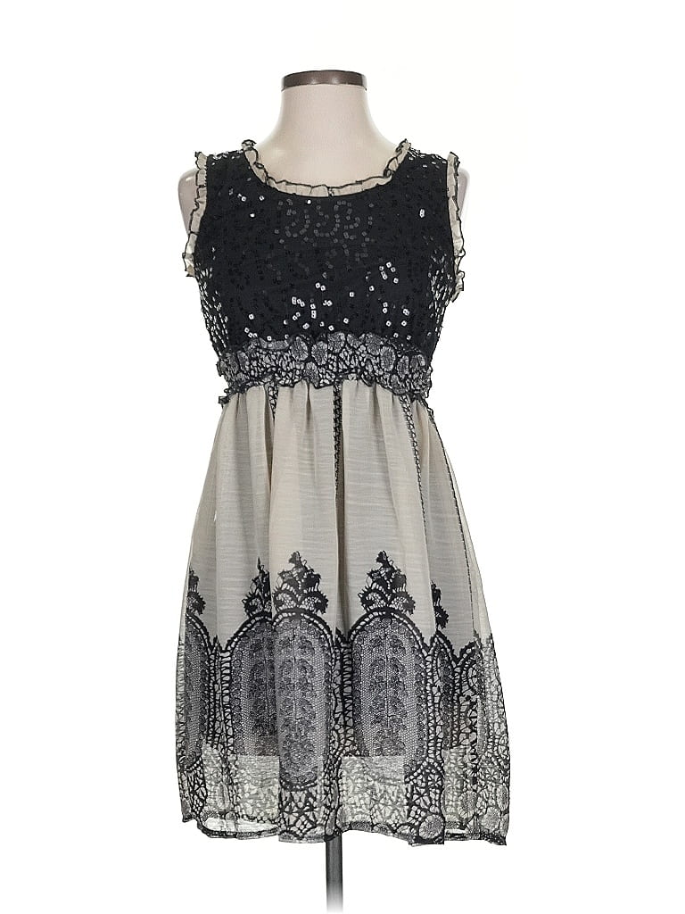 Pre-owned American Rag Cie Cocktail Dress In Gray
