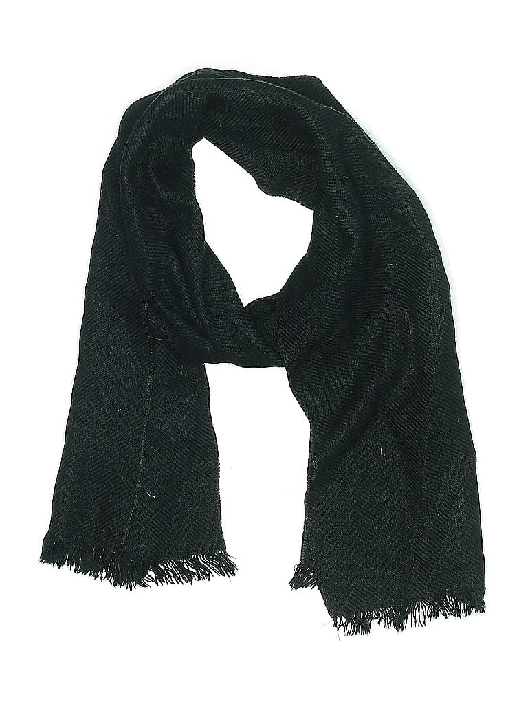 Pre-owned Unbranded Scarf In Black