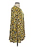 LOGO by Lori Goldstein Yellow 3/4 Sleeve Blouse Size S - photo 3
