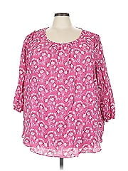 Lc Lauren Conrad 3/4 Sleeve Blouse