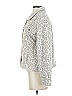 Mystree Animal Print Silver Tan Faux Fur Jacket Size S - photo 4