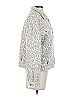 Mystree Animal Print Silver Tan Faux Fur Jacket Size S - photo 3