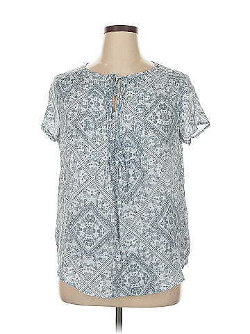 Como Vintage Short Sleeve Blouse (view 1)