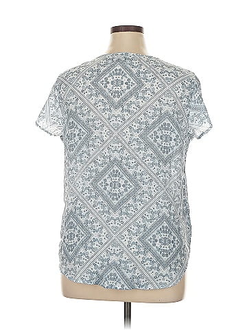 Como Vintage Short Sleeve Blouse (view 2)
