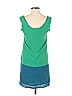 Thakoon for Target 100% Polyester Color Block Green Casual Dress Size XS - photo 2