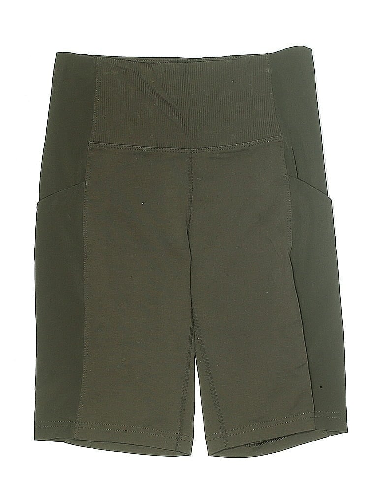 Pre-owned Athleta Cargo Shorts In Green