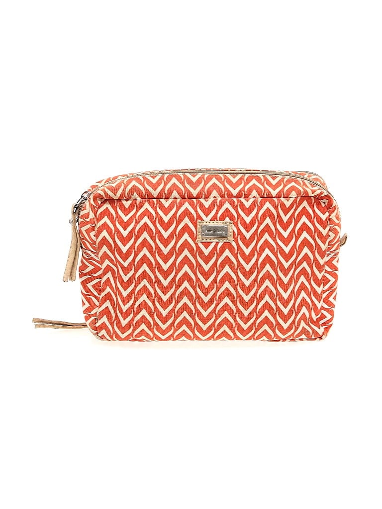 Pre-owned Ame & Lulu Makeup Bag In Orange