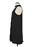 Veronica M. Solid Black Casual Dress Size M - photo 4