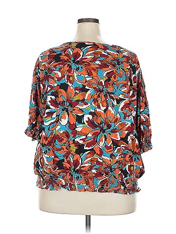 Jessica London 3/4 Sleeve Blouse (view 2)