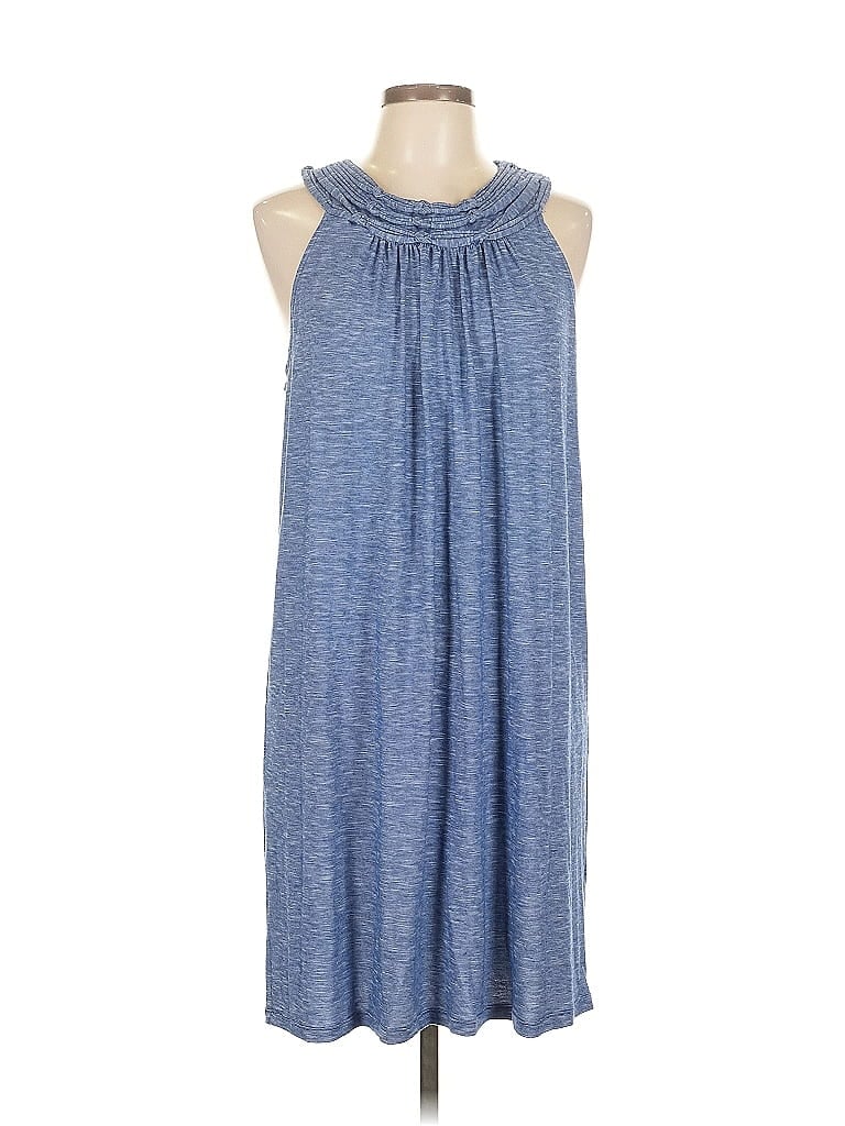 Pre-owned Max Studio Casual Dress In Blue