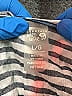 Mountain Hardwear Stripes Gray Long Sleeve Blouse Size L - photo 3