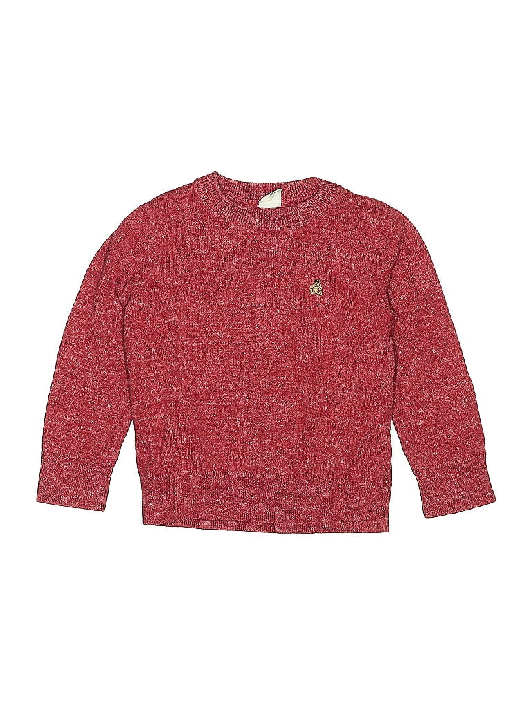 Pre-owned Baby Gap Kids' Pullover Sweater In Red