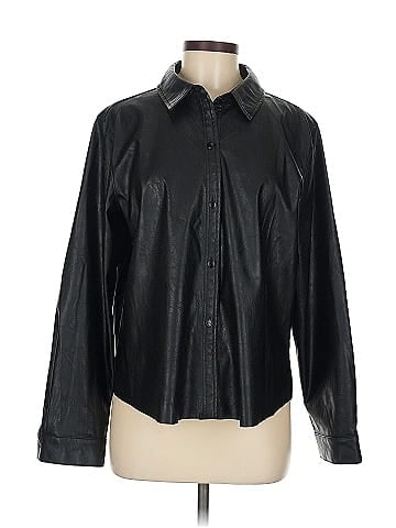 Lucky Brand Faux Leather Jacket (view 1)