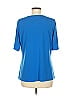 Susan Graver Blue Active T-Shirt Size M - photo 2