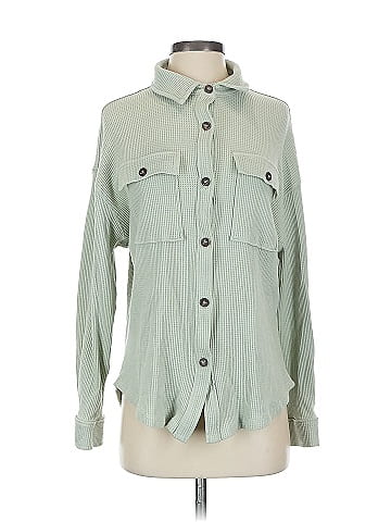 Altar'd State Long Sleeve Button-Down Shirt (view 1)