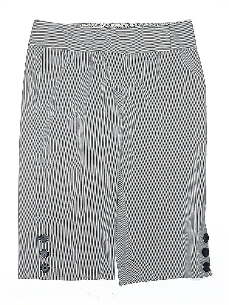 Pre-owned Studio Y Shorts In Gray