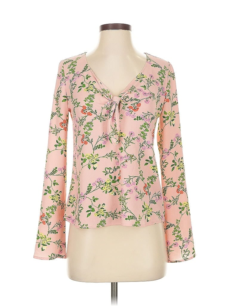TEN SIXTY SHERMAN Pre-owned Long Sleeve Blouse In Pink